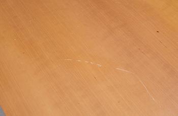 MATSALSMÖBLEMANG, 9 delar, Frank Lloyd Wright, Cassina 1986.