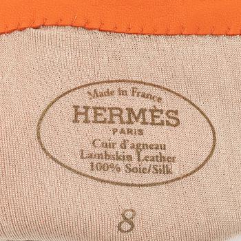 Hermès, handskar, "Kelly", storlek 8.