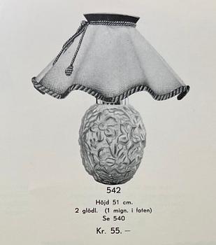 Boréns, table lamp, model "542" 1930s-40s.