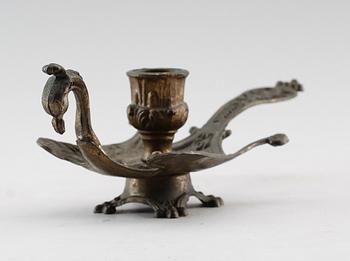 NATTLJUSSTAKE, mässing, 1800-tal.