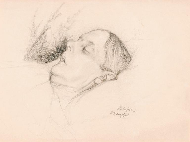 Albert Edelfelt, KONSTNÄRENS MOR.