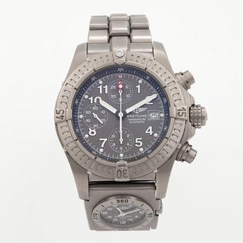 BREITLING, Chrono Avenger, Chronometre, kronograf, armbandsur, 44 mm,