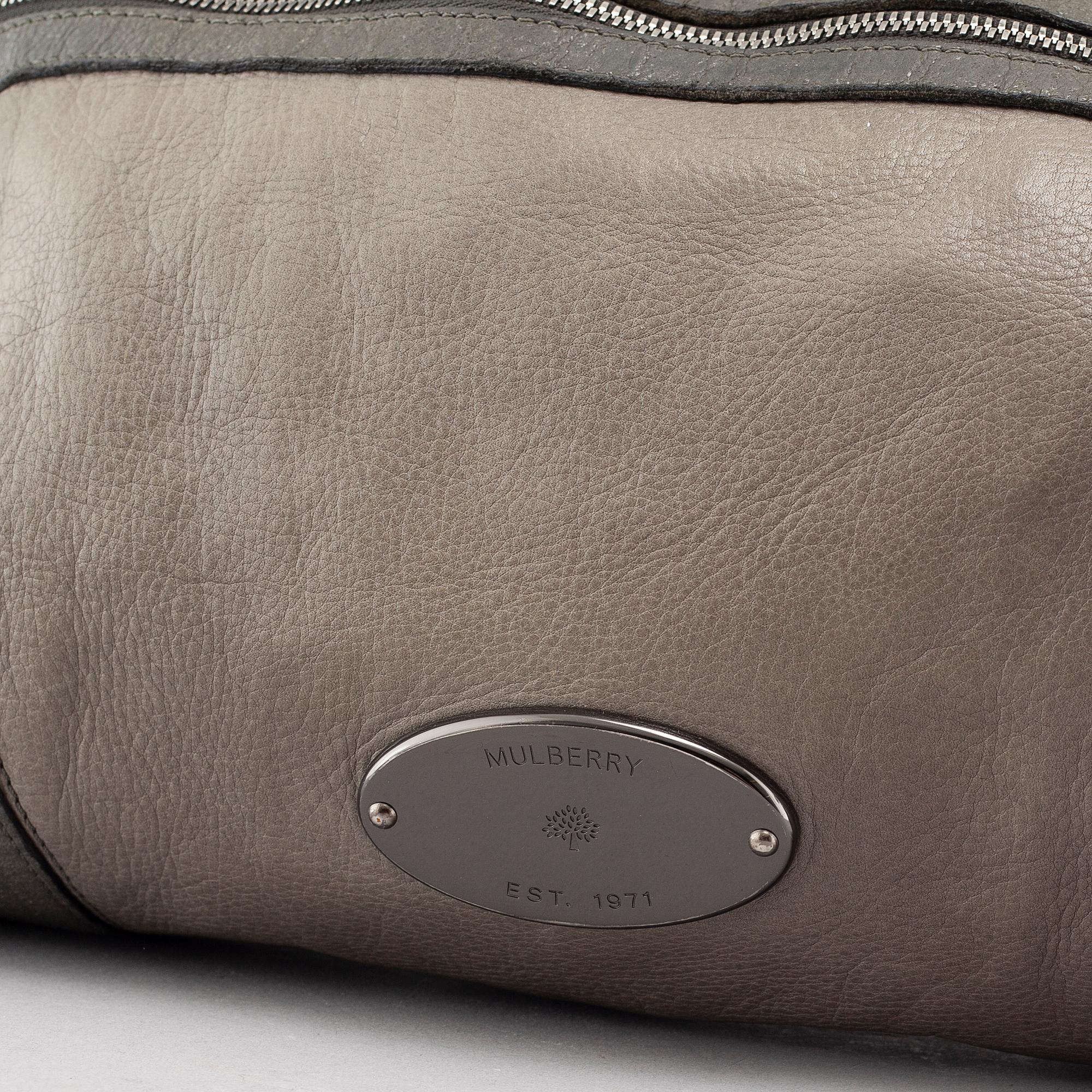 MULBERRY, a "Taylor Satchel Soft Matte" bag.
