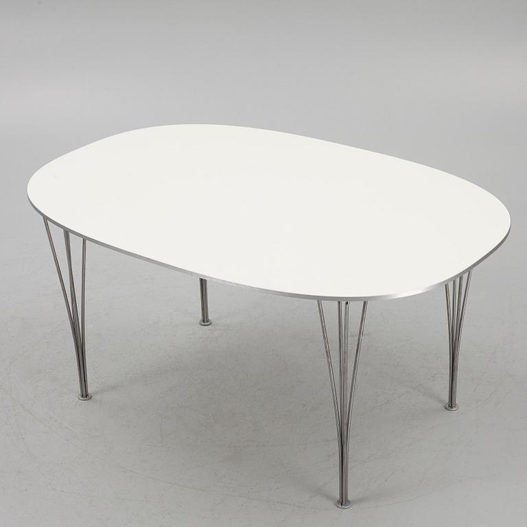 Bruno Mathsson & Piet Hein, a "Superellips" table, Fritz Hansen, Denmark.