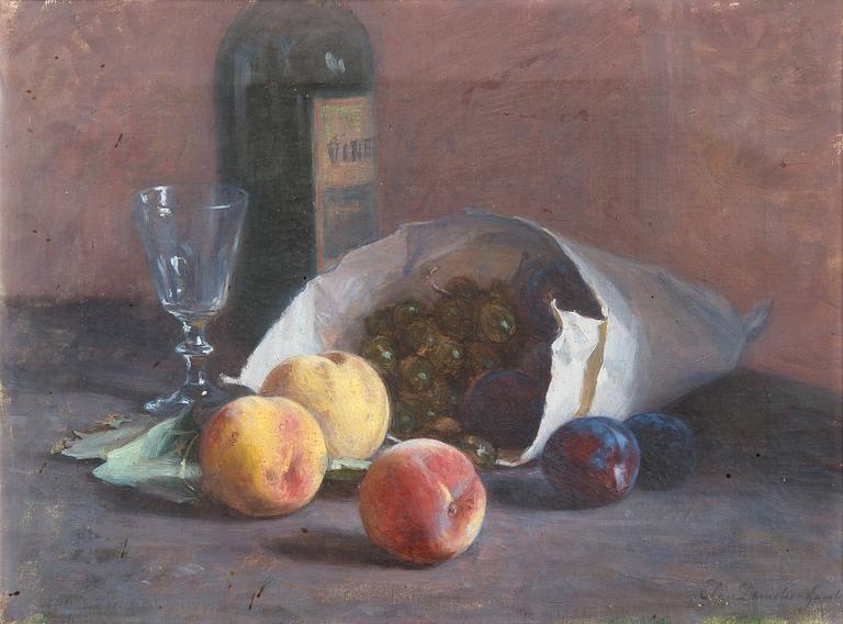 Elin Danielson-Gambogi, STILLEBEN MED FRUKT.