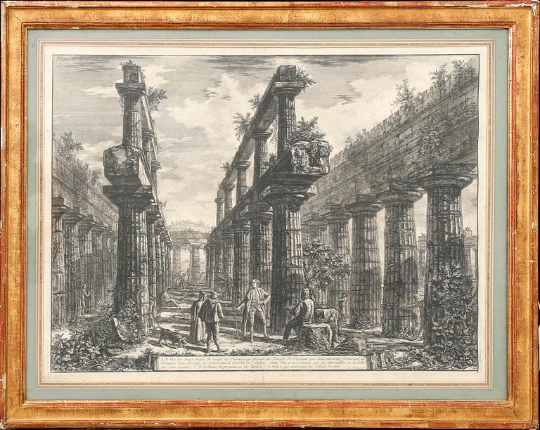 Giovanni Battista Piranesi, etsning.