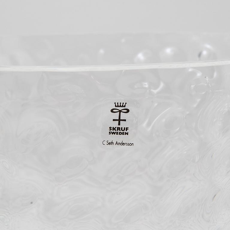 Carina Seth Andersson, Vase, "Kolonn", Skruf.