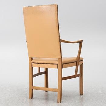 Carl Malmsten, Armchair, “Gustavus”, Åfors Möbelfabrik, second half of the 20th century.