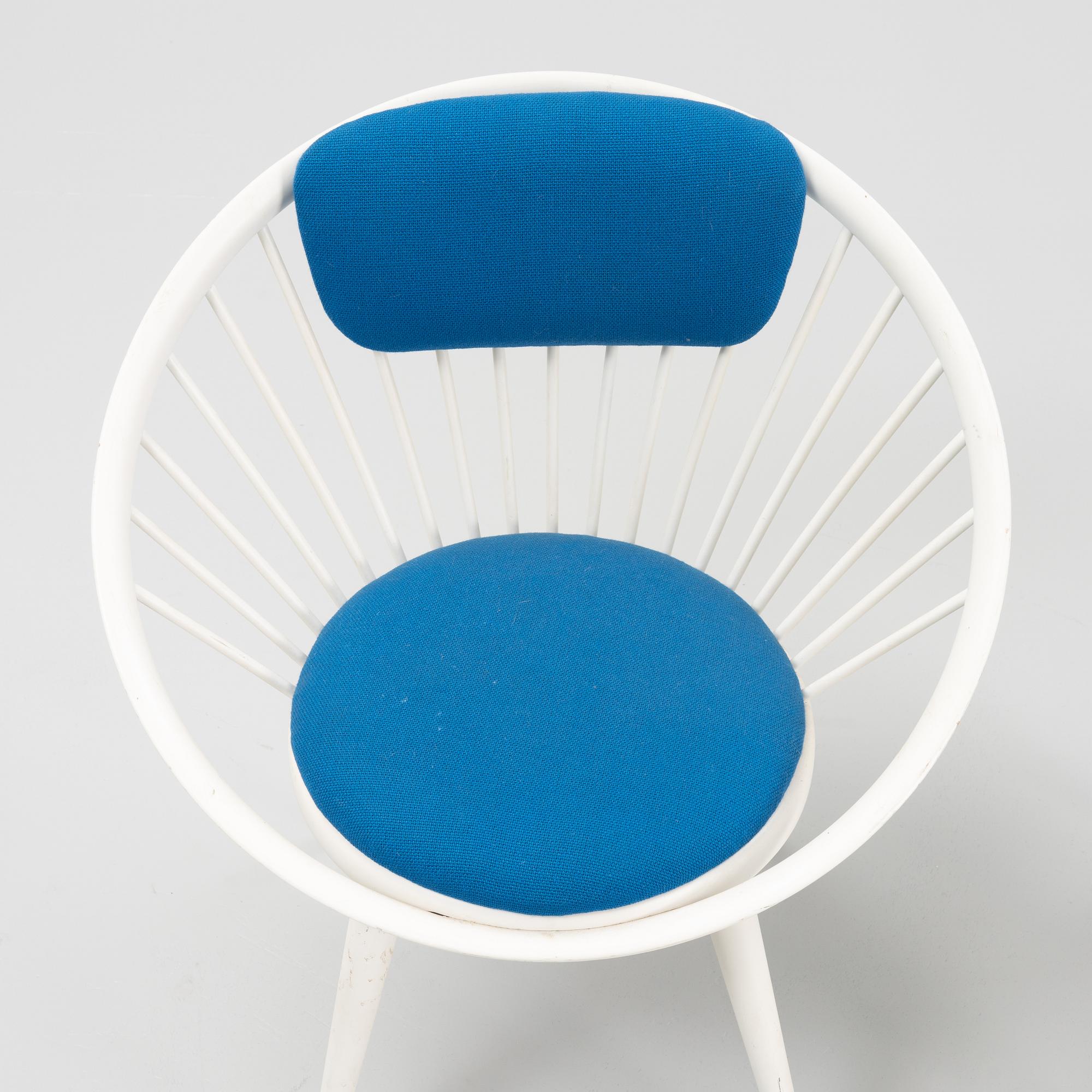 Karmstolar 1 par, "Circle", Gessef, italien,
