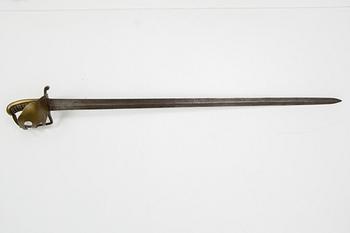 A Swedish cavalry sword 1773 pattern.