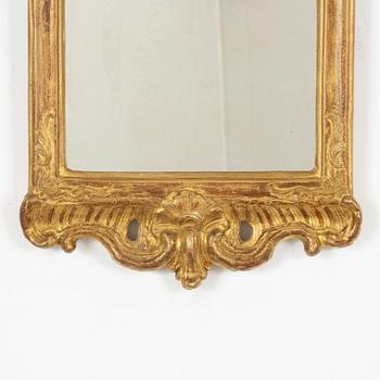 Mirror, Rococo, mid-18th century.