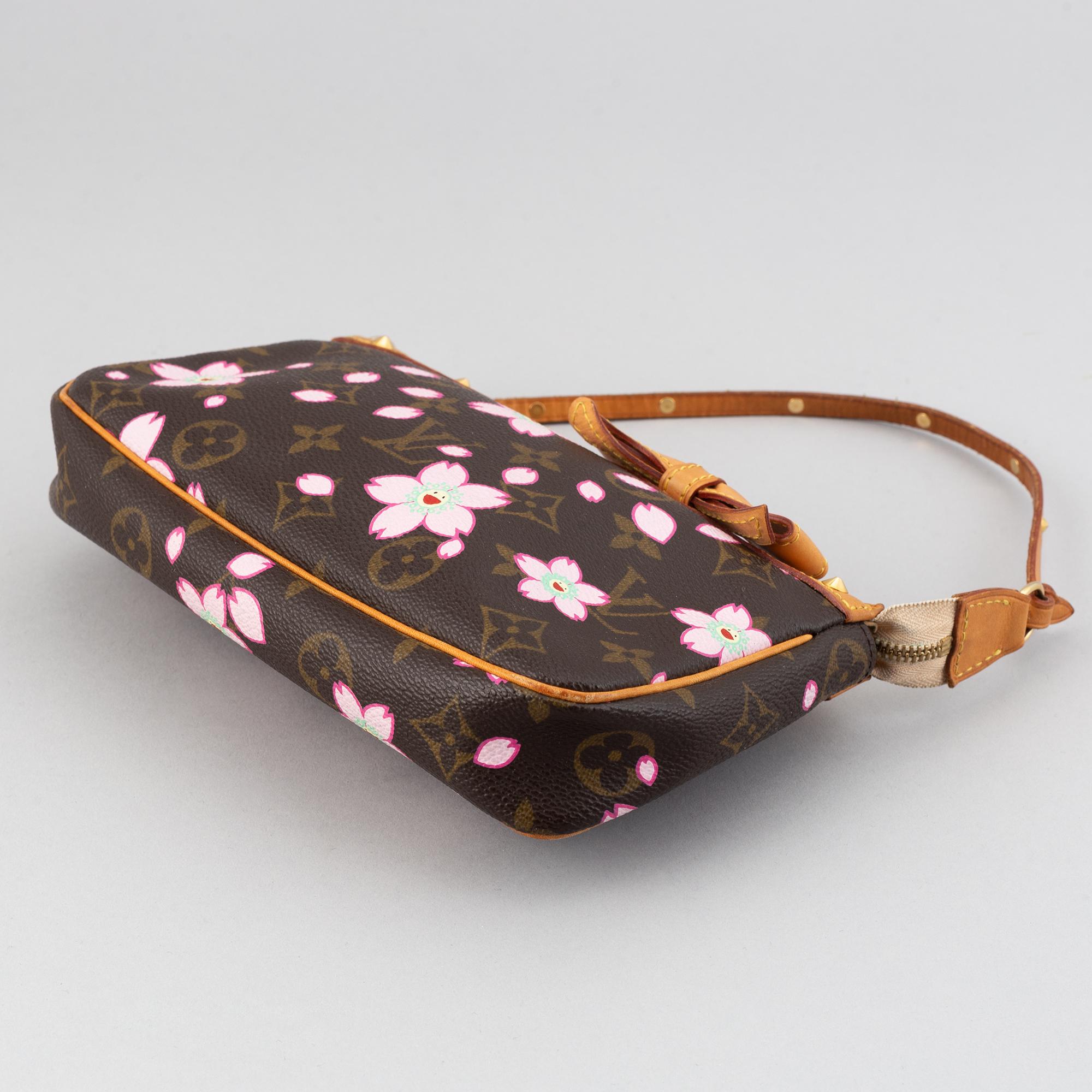 Louis Vuitton, 'Cherry Blossom Pochette Accessories Bag'.