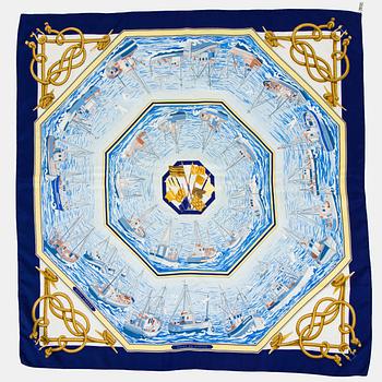 Hermès, huivi, "Retour de Pêche".