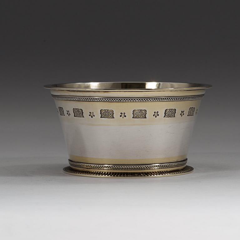 WIWEN NILSSON, skål, Lund 1959, sterling.