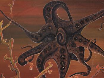 Gösta Adrian-Nilsson, "Bläckfisk" (Octopus).