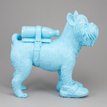 WILLIAM SWEETLOVE, "Cloned Griffon Bruxellois with pet bottle", signed and numbered 1/75.