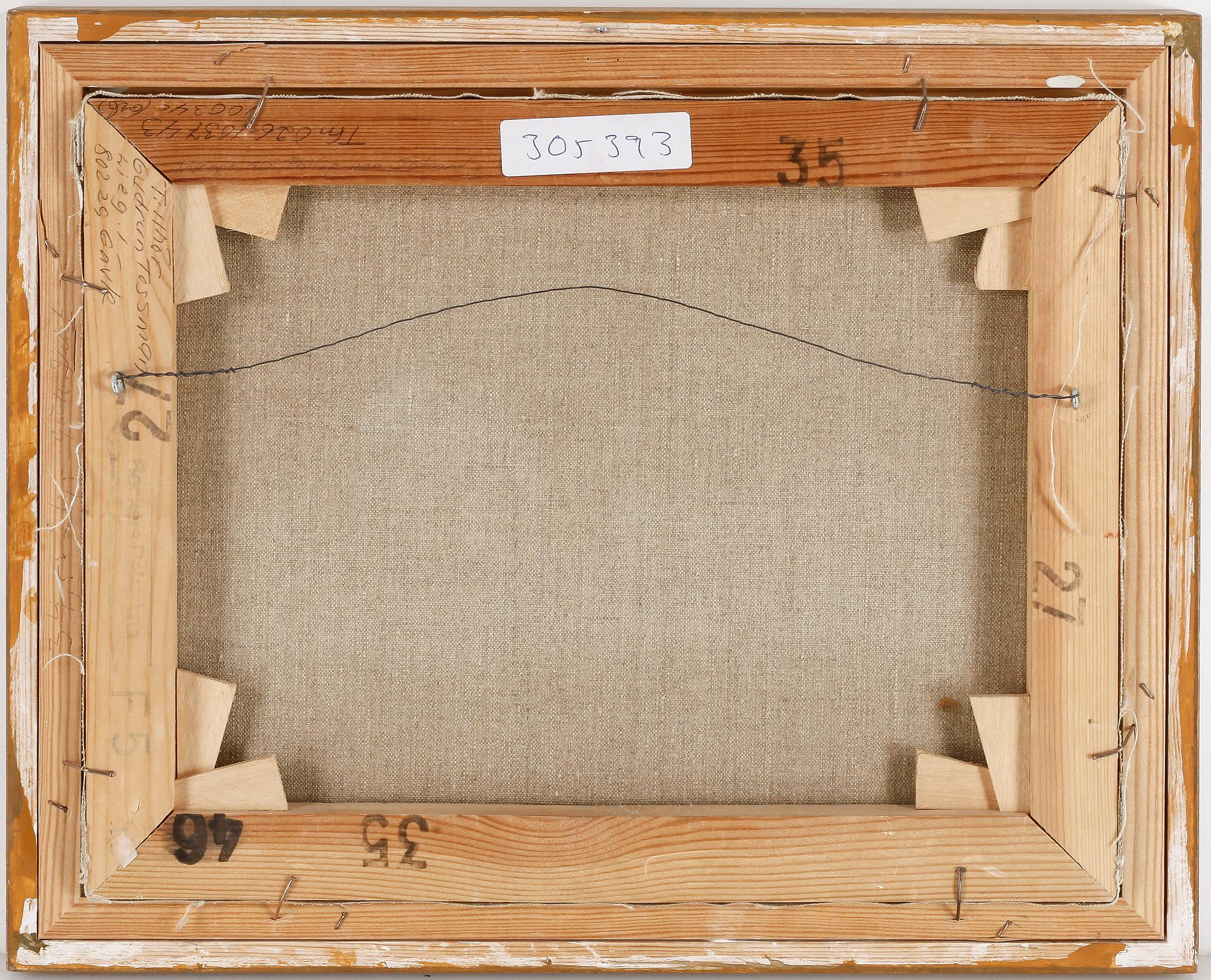 PHILIP VON SCHANTZ. Olja på duk. Sign PvS o dat 84.