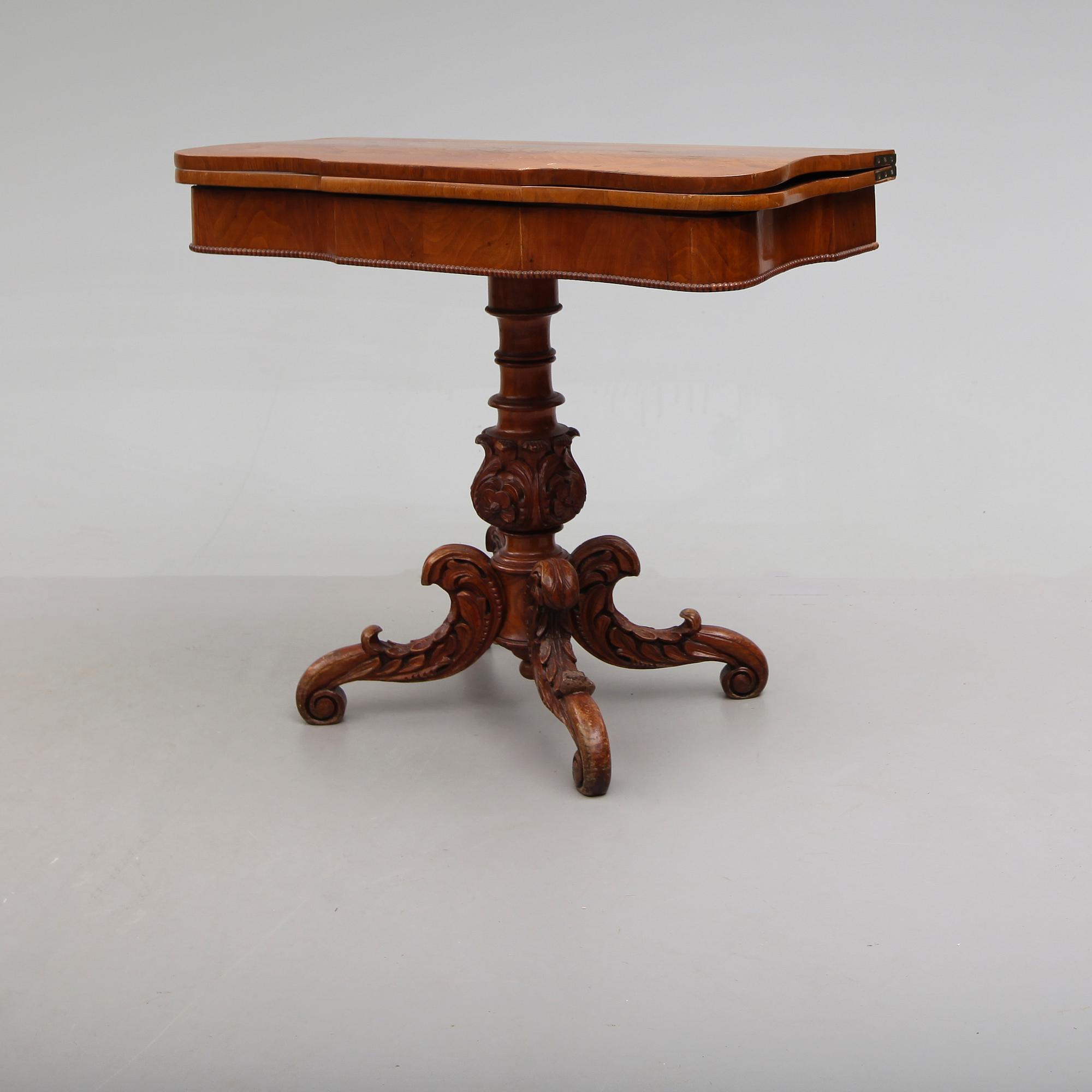 SPELBORD, 1800-talets andra hälft.