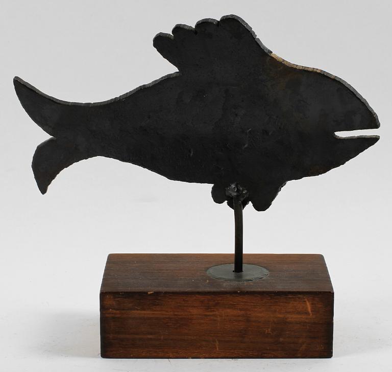 BERTIL VALLIEN, skulptur, Boda Smide. Brännmärkt.