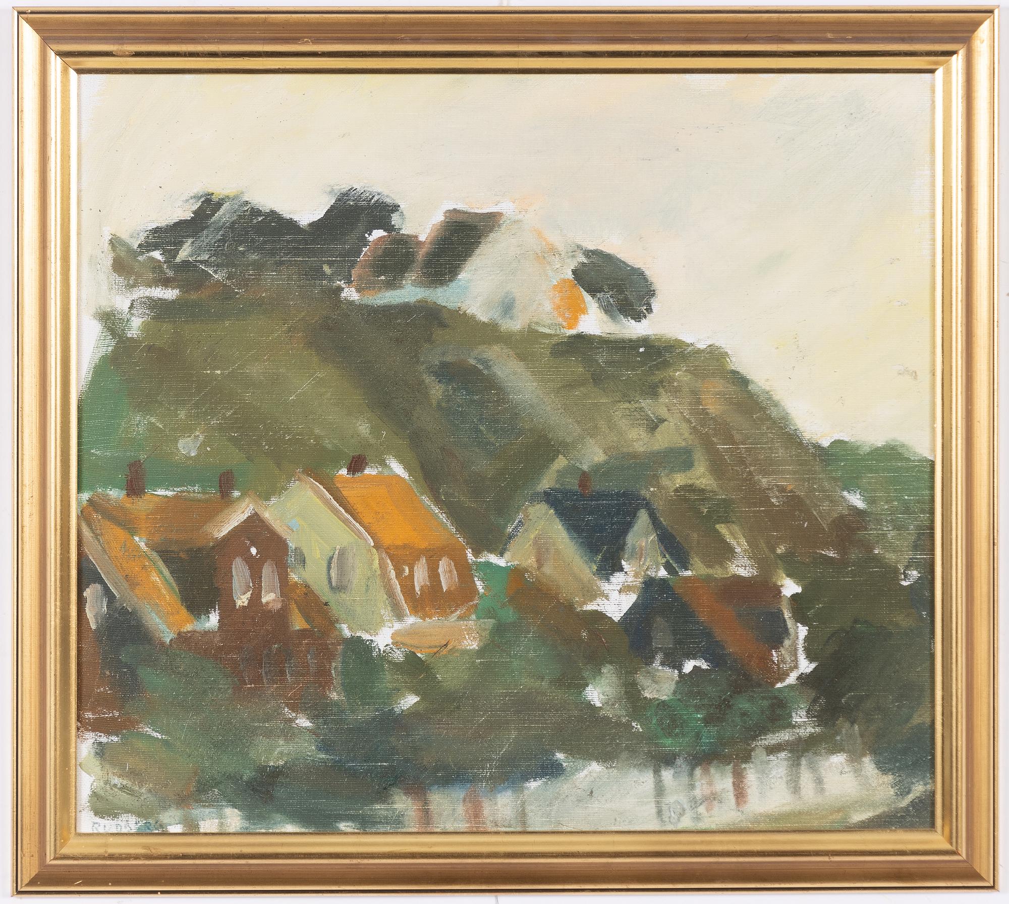 Gustav Rudberg, "Kyrkbacken, Ven".