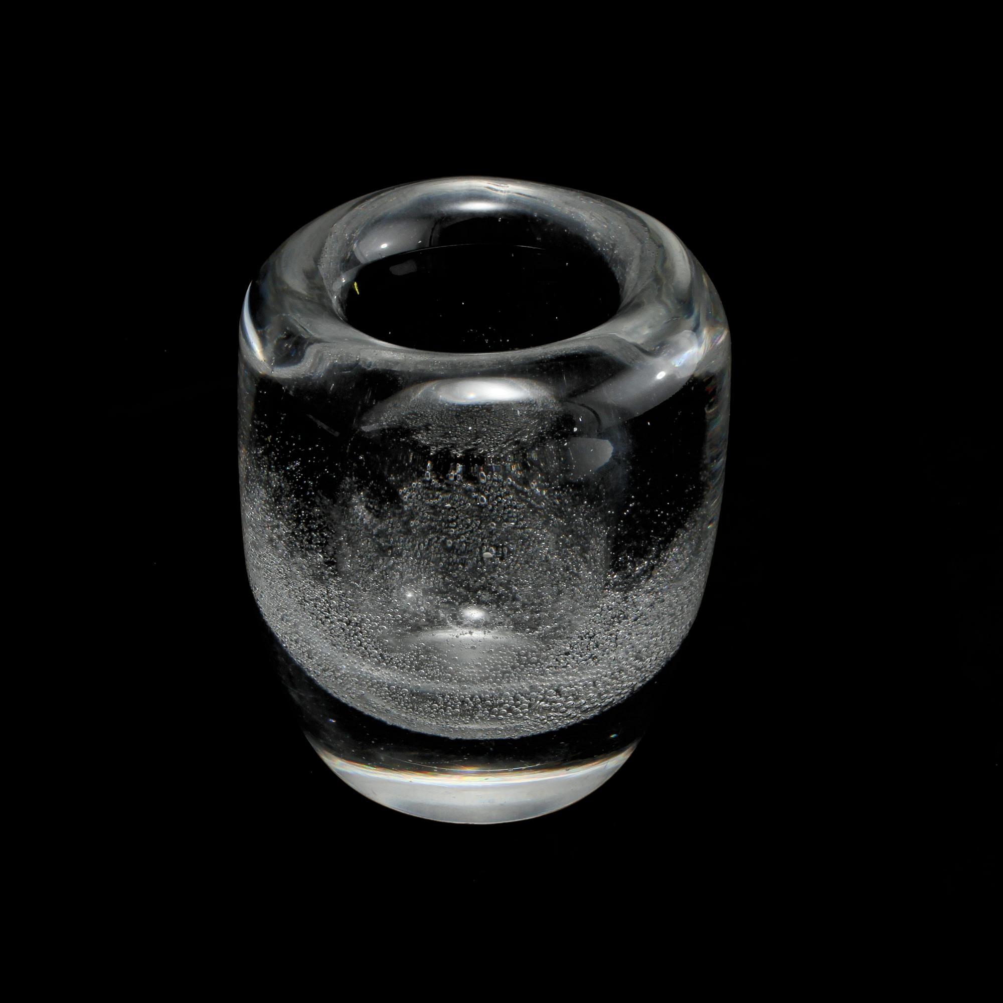 VAS, glas, sign. Kaj Franck, Iittala, 1900-talets andra hälft.