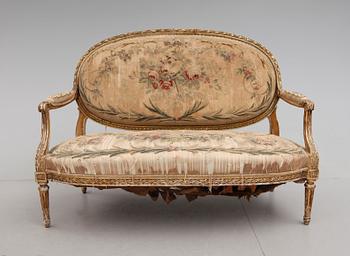 SOFFA, Louis XVI, Frankrike, 1800-talets andra hälft.