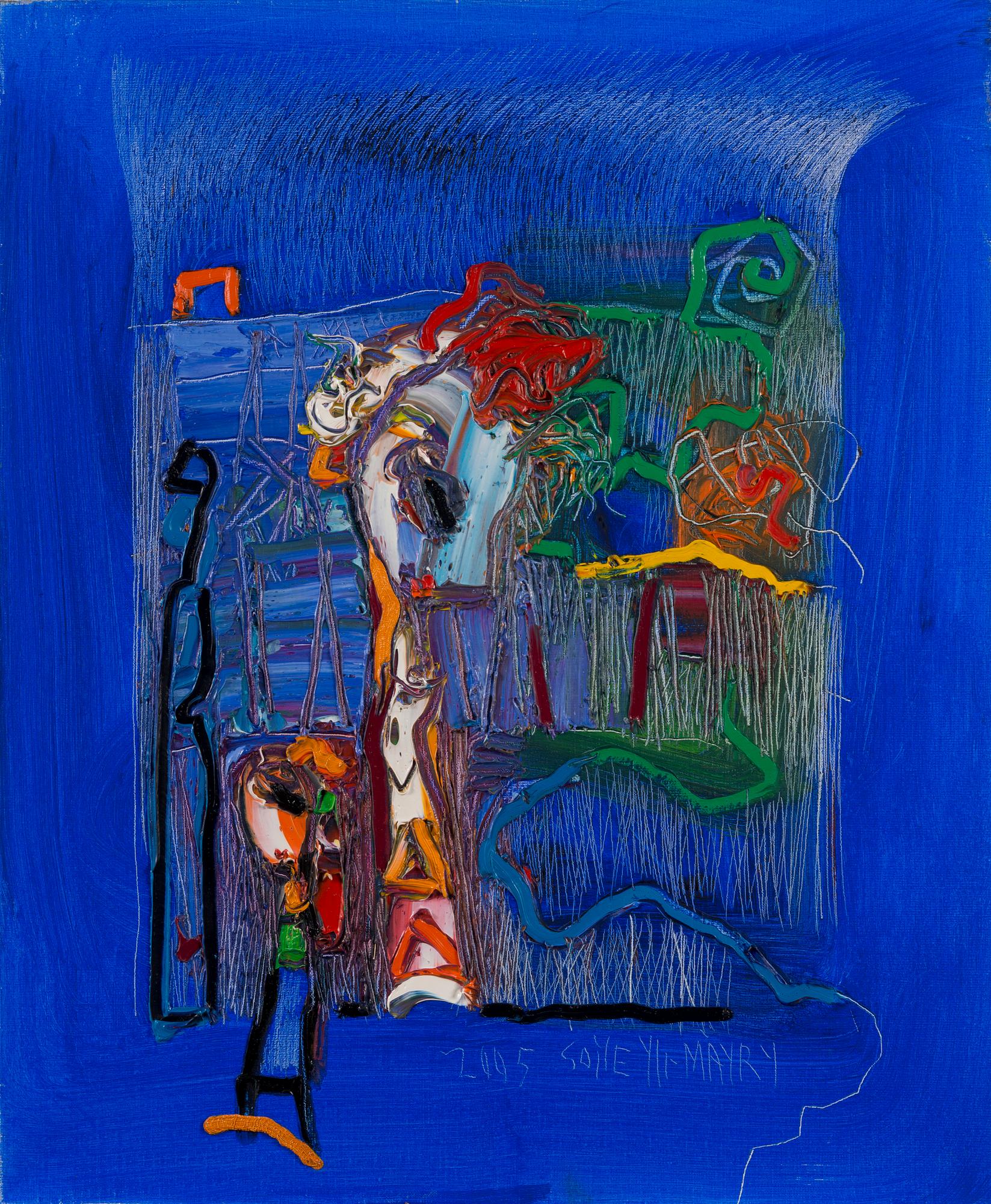 SOILE YLI-MÄYRY, olja på duk, signerad och daterad 2005.