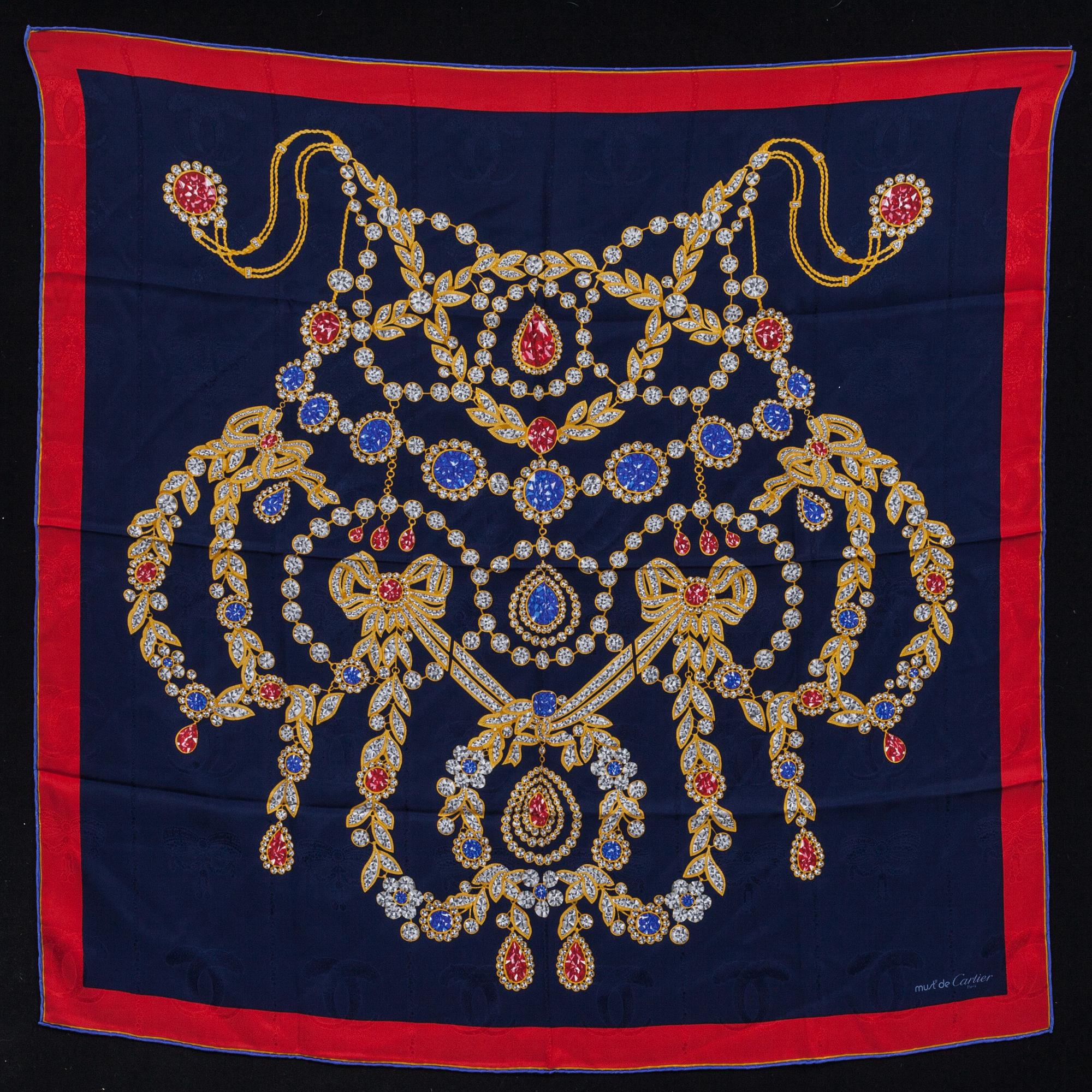 SCARF, "Must de Cartier" Cartier.