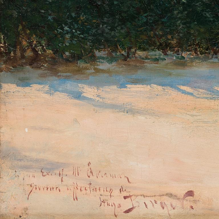 Hugo Birger, Parkmotiv från Spanien.