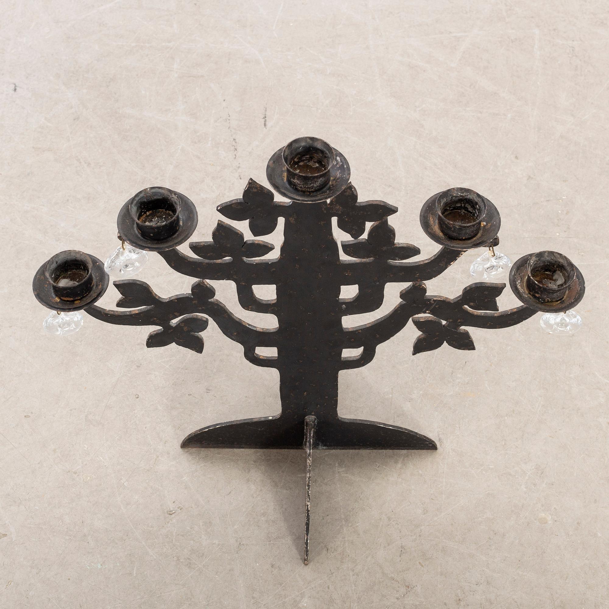 Bertil Vallien, kandelaber Boda smide 1900-talets senare del.