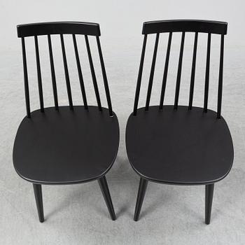 YNGVE EKSTRÖM, pinnstolar, 8 st, "Pinnockio", formgiven 1956.