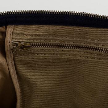 Christian Dior, a canvas 'Speedy' weekendbag and belt, size 85.