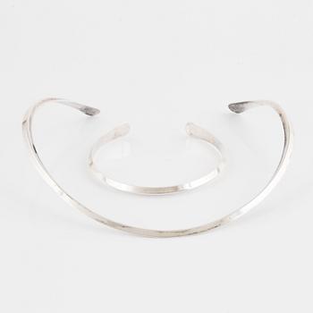 ALTON, halsring och armring, sterlingsilver.