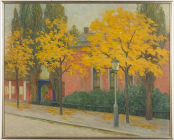 Vilhelm Holmgren, "Blå porten på Liljevalchs".