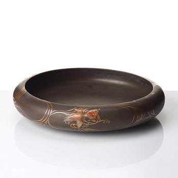 A lacquered bowl, Japan, Zohiko Company.