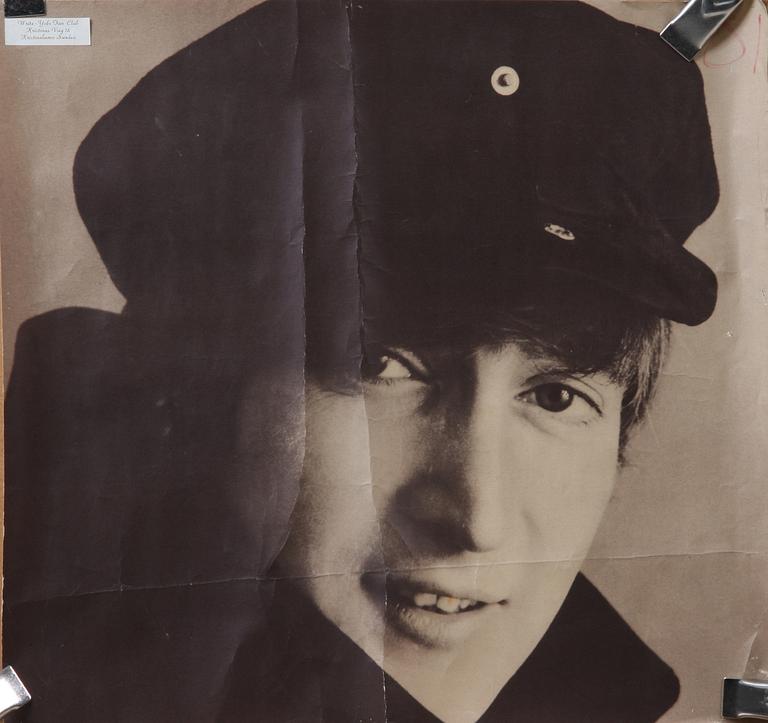 AFFISCH, porträtt av John Lennon.