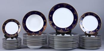 MATSERVIS, 54 delar, porslin, Rosenthal, 1900-talets mitt.