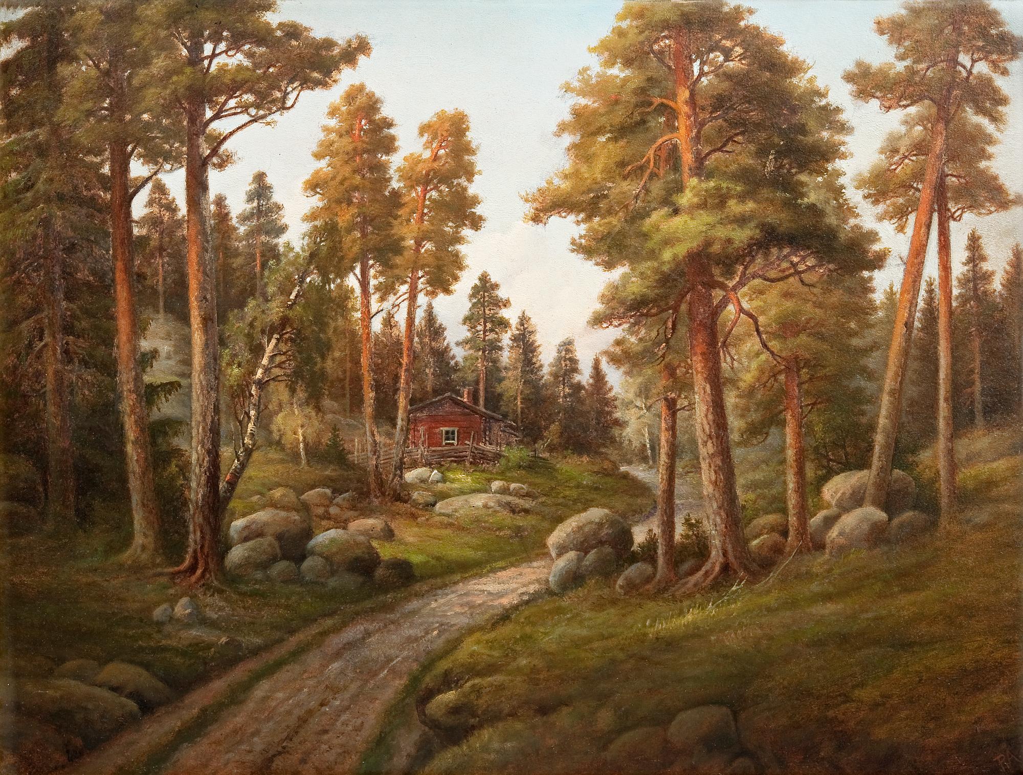 Rudolf Åkerblom, "MIDSUMMER AT UUSIMAA".
