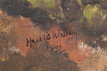 Harald Wiberg, Moose in the forest.