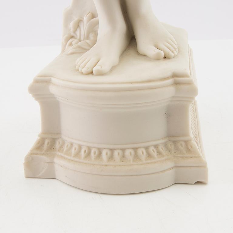 Per Hasselberg, efter, skulptur parian, Gustafsberg 1899.