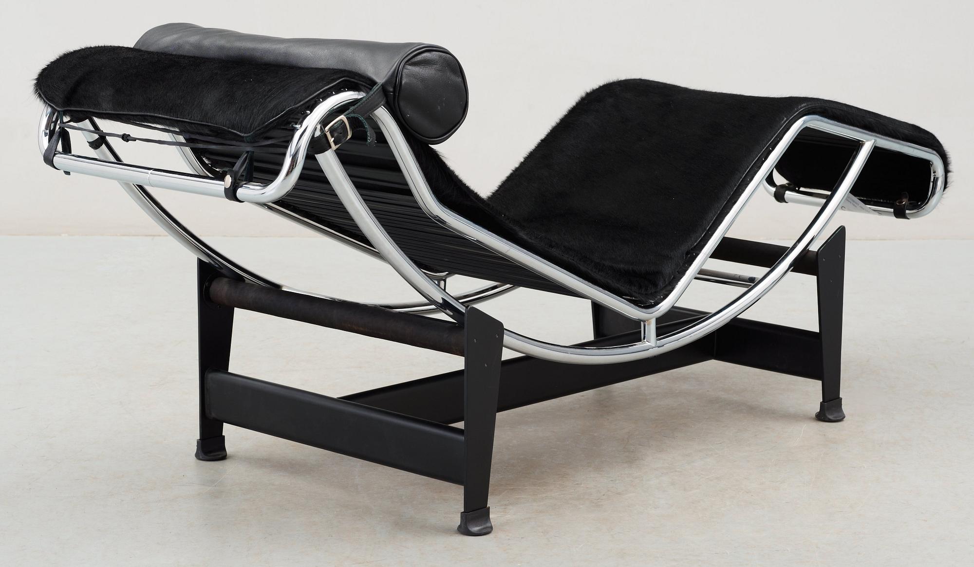 LE CORBUSIER, PIERRE JEANNERET & CHARLOTTE PERRIAND, vilstol "LC 4", Cassina, Italien.