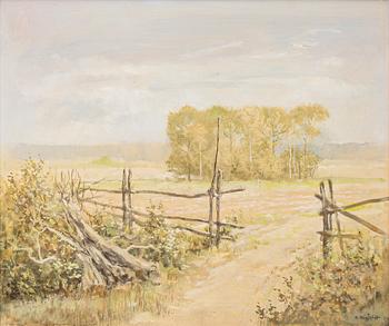 Robert Högfeldt, Summer landscape.
