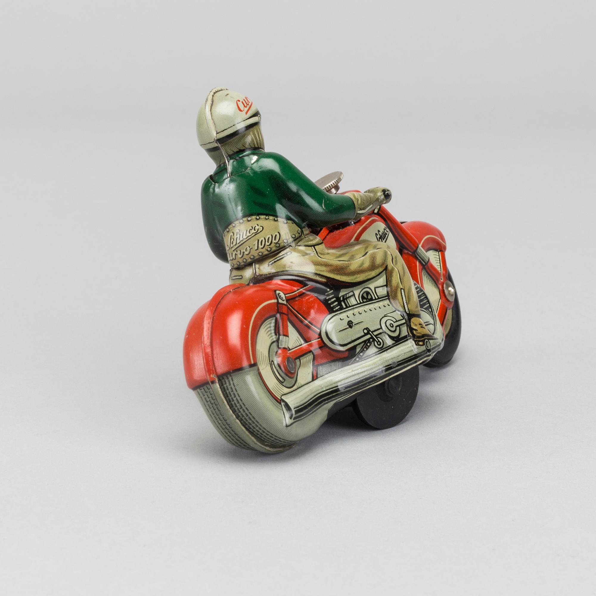 A Schuco Curvo 1000 Motorcycle.