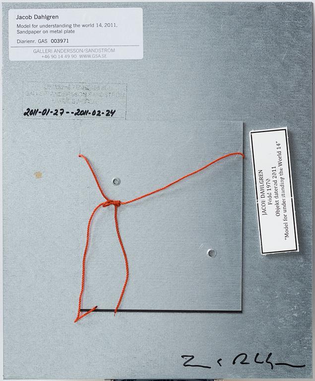 Jacob Dahlgren, "Model for understanding the World 14".