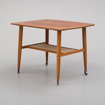 a mid 20th century teak table.