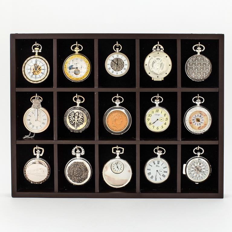 POCKET WATCHES, 15 pcs, "The Heritage Collection".