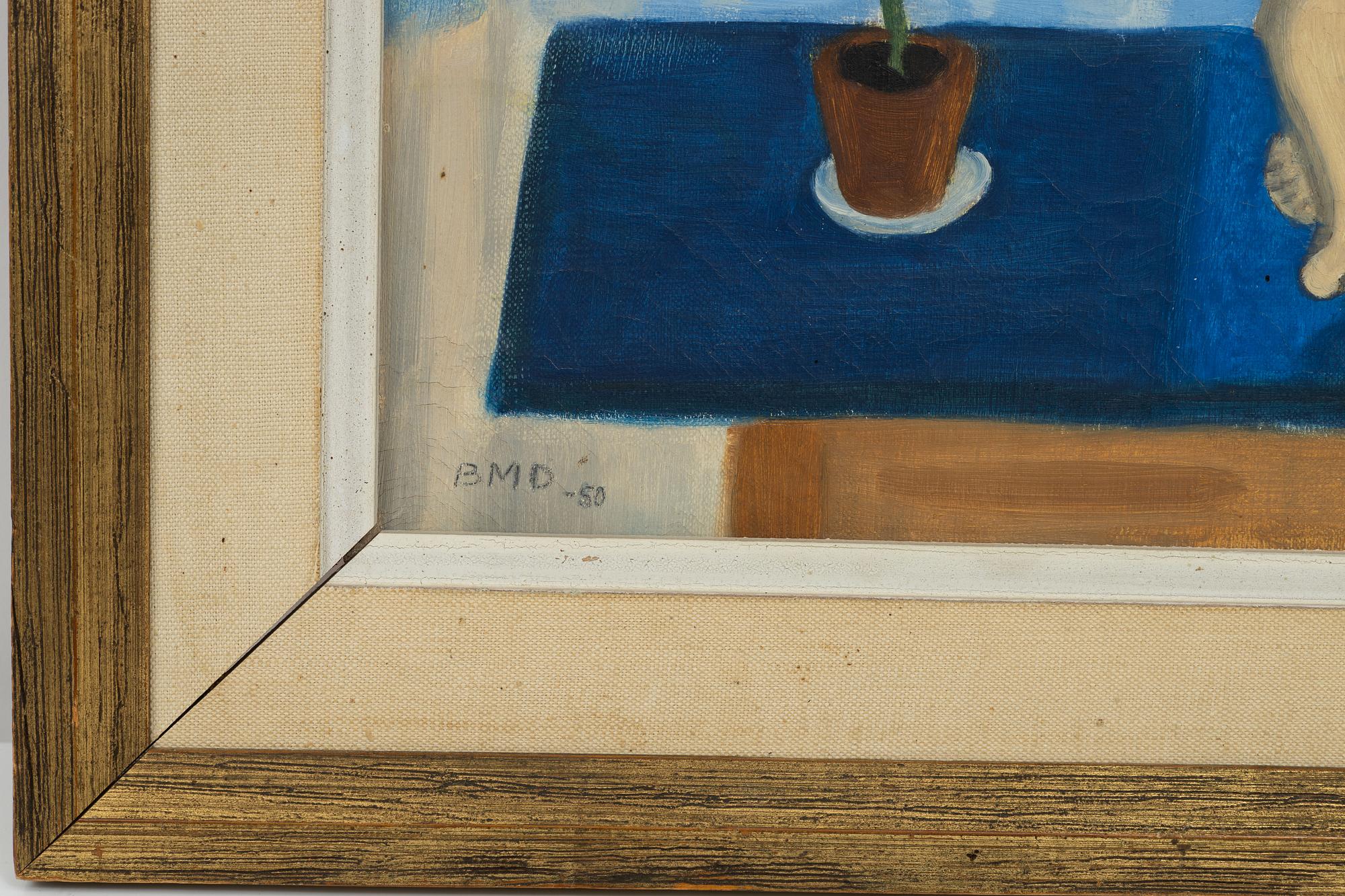 Barbro BMD Danielson, Still Life with Figurine.