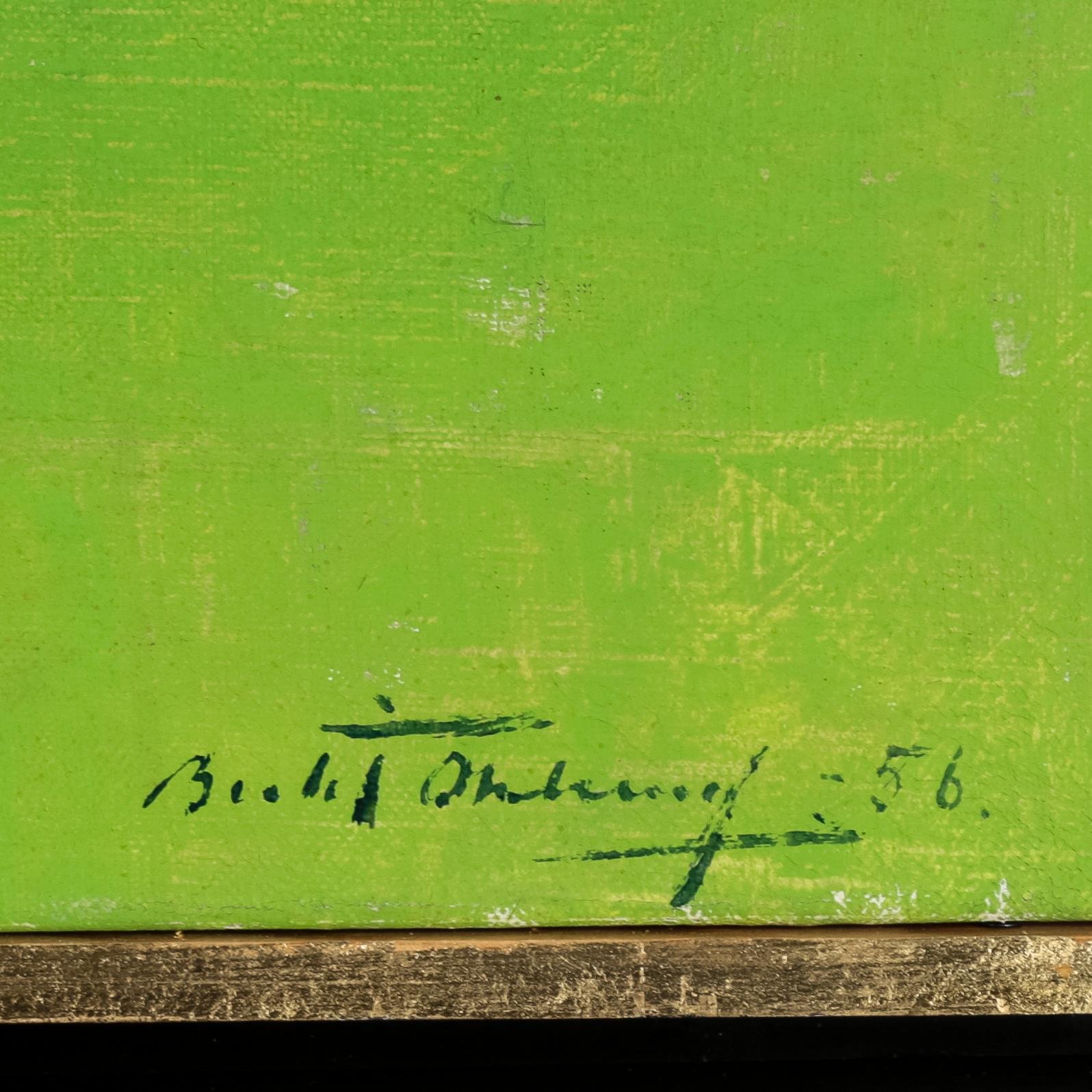 BERTIL ÖHLUND, olja på duk. Signerad och daterad -56.