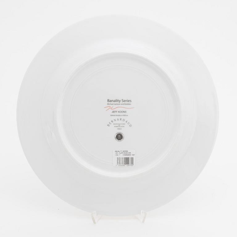 Jeff Koons, plate/multiple from the ed of 4500.