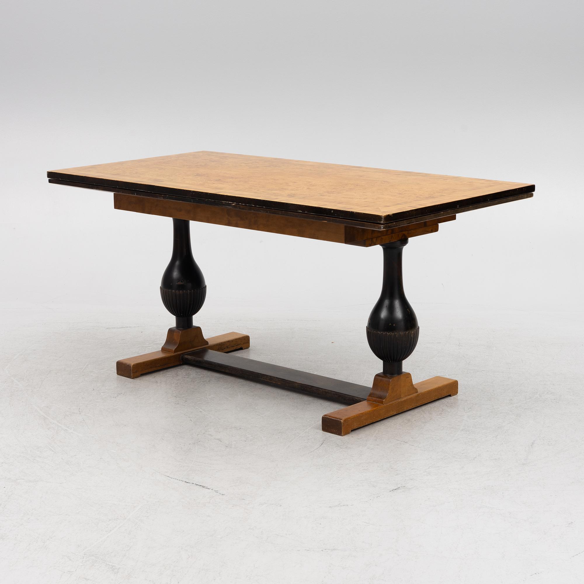 Carl Malmsten, a table, Nordiska Kompaniet, Sweden, 1930's.